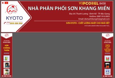 File gốc Biển QC nhà phân phối sơn Khang Miền Kyoto (AI/EPS) cho in ấn