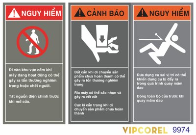 File gốc Biển cảnh báo nguy hiểm khu vực làm việc (ảnh chi tiết) để in trần