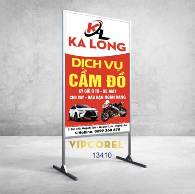 Tải file Biển dịch vụ cầm đồ Ka Long file vector corel (ảnh gốc) file TIFF