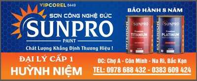 Download file Biển quảng cáo sơn công nghệ Đức Sunpro (chất lượng in ấn)