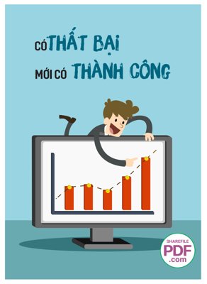 File tranh Có thất bại mới có thành công file vector PDF (ảnh gốc) in trần 3D