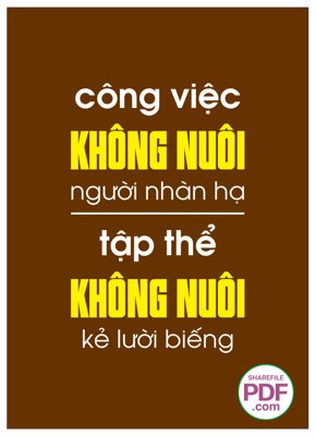Tải file Công việc không nuôi người nhàn hạ file vector PDF (ảnh gốc) 300dpi Công việc không nuôi người nhàn hạ file vector PDF