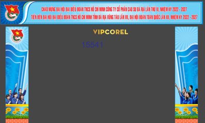 Tải file gốc Cổng chào mừng đại hội đại biểu đoàn TNCS... (bản PSD) chỉnh sửa được