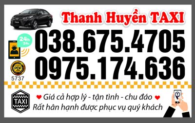 Tải file gốc Card visit dịch vụ Thanh Huyền Taxi file coreldraw (in khổ lớn) không vỡ