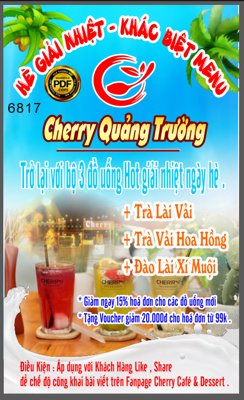 File ảnh Cherry Quảng Trường - Hè giải nhiệt - khác biệt menu (gốc) in backdrop sự kiện
