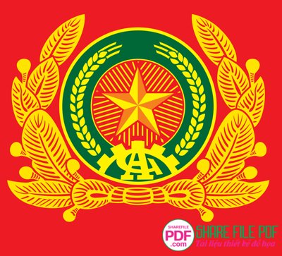 File tranh Download logo Công an nhân dân file vector PDF (ảnh gốc) độ nét vượt trội