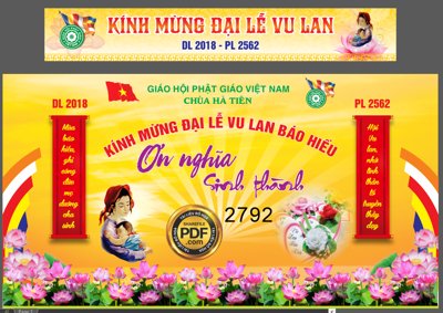 Download file Full bộ market VU LAN BÁO HIỂU file CorelDRAW x5 (gốc) in mica cao cấp