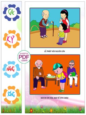 Tải file Góc kỹ năng sống - lễ phép với người lớn file PDF & CDR (ảnh gốc) độ phân giải 300dpi