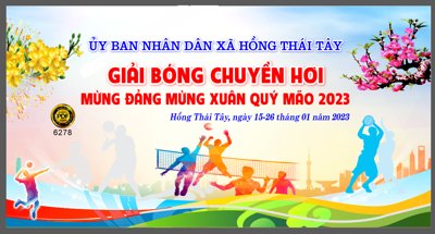 Tải file Giải bóng chuyền hơi mừng đảng mừng xuân file corel (ảnh gốc) file AI/EPS