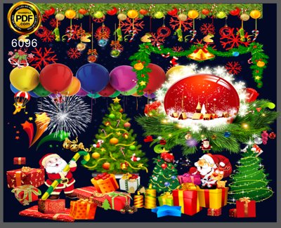 Hình ảnh file gốc Hình trang trí giáng sinh - noel 2022 file corel cho in UV