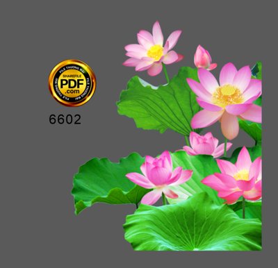 Download file gốc Họa tiết hoa sen trang trí pano #4 file corel (dùng cho in ấn)