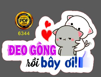 Download file gốc Hashtag đám cưới "Đeo gông rồi bây ơi!" file cdr x7 (in lụa) tranh 3D