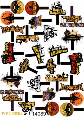 Ảnh gốc Hashtag Happy Halloween - Hashtag Cầm Tay file corel (siêu chi tiết) để in ấn