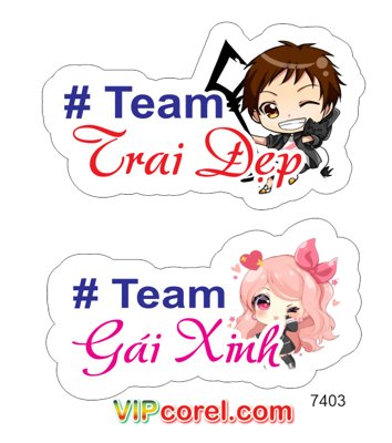 Download file Hastag Team trai đẹp - team gái xinh file vector PDF (chuẩn in) Hastag Team trai đẹp - team gái xinh file vector PDF