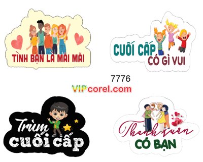 Tải file gốc Hastag họp lớp - kỷ niệm 2023 file corel 7776 (để in lụa)