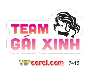 File gốc Hastag họp lớp "Team gái xinh" #2 file PDF (in ấn) màu sắc trung thực