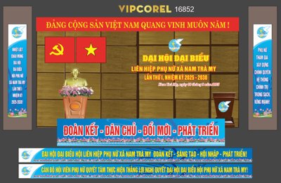 Tải file Khánh tiết Đại hội đại biểu Liên Hiệp Phụ nữ 2025 (gốc) làm file thiết kế