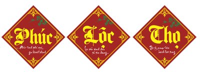 File gốc Khung tranh ngang Phúc Lộc Thọ đẹp file vector CDR (ảnh chi tiết) để in trần