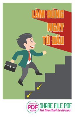 File tranh quảng cáo Làm đúng ngay từ đầu file vector PDF (download file gốc)