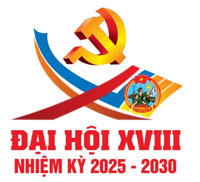 Download file gốc Logo đại hội XVIII đảng bộ file coreldraw x7 (in lụa) nghệ thuật