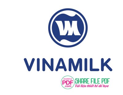 File PSD Logo Vinamilk file vector PDF (bản gốc) dễ dàng edit