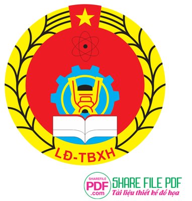 Tải file Logo ngành lao động thương binh và xã hội file PDF (ảnh gốc) file TIFF