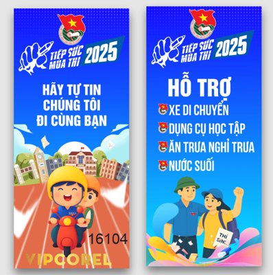 File gốc Mẫu Standee tiếp sức mùa thi 2025 file vector (Filetranh.com) Mẫu Standee tiếp sức mùa thi 2025 file vector