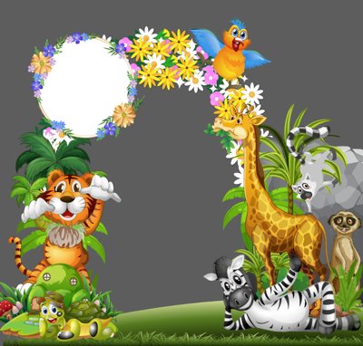 File gốc Mẫu cổng khu vui chơi khu vận động của bé #4 (chuẩn màu) cho in offset