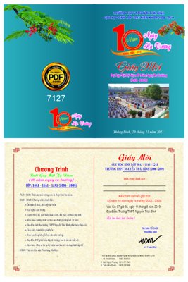 Download file Mẫu giấy mời 10 năm ngày ra trường THPT #3 (chuẩn in) chất lượng cao