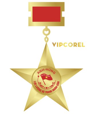 Tải file Mẫu huân chương anh hùng lực lượng vũ trang 2025 (gốc) làm file in ấn