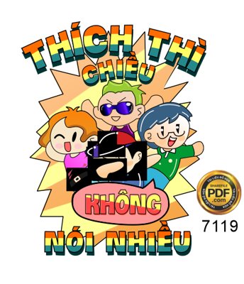 File ảnh Mẫu in áo thun "thích thì chiều không nói nhiều" file corel (gốc) in quảng cáo ngoài trời