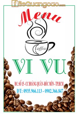 File gốc Mẫu menu trà sữa nền trắng đơn giản #4 file CDR (trang trí) phòng làm việc