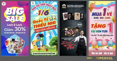 Download file gốc Mẫu thiết kế Standee khuyến mãi shop - cửa hàng #4 (in lụa) nghệ thuật