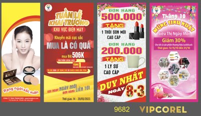 File PSD in ấn Mẫu thiết kế Standee khuyến mãi shop - cửa hàng #5 (chất lượng cao)