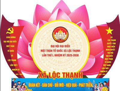 File tranh Market Đại hội đại biểu MTTQ Việt Nam xã #2 (bản gốc) treo phòng ăn