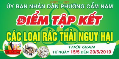 Mua file gốc Market Điểm Tập Kết rác thải nguy hại file CDR (chất lượng) tại Filetranh.com