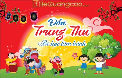 File in ấn Market đón tết trung thu - Mid-Autumn file CDR (bản gốc) sắc nét