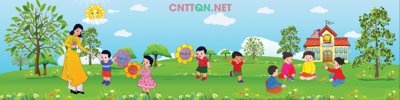 File PSD Market đồi cỏ mầm non - trường mầm non PSD (gốc) cho in quảng cáo