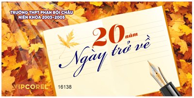 File PSD Market 20 năm ngày trở về trường THPT 2025 (nguyên gốc) chất lượng cao