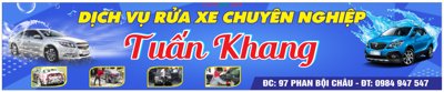 Tải file Market Bảng biển dịch vụ rửa xe Tuấn Khang file CDR (gốc) in nhanh