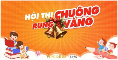 File tranh Market Hội thi rung chuông vàng 2025 file corel (bản gốc) in lụa dán tường