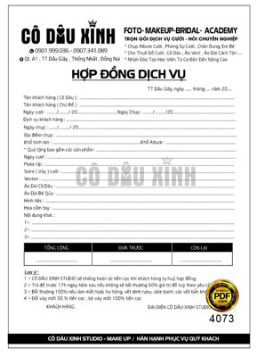 File tranh in trần 3D Market Hợp đồng dịch vụ cô dâu xinh file corel (ảnh gốc)