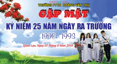 File tranh Market Kỷ niệm 25 năm ngày ra trường 1990 - 1993 CDR (gốc) in vải canvas