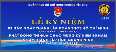 Tải file Market Lễ kỷ niệm 92 năm ngày thanh lập đoàn 26/3 (ảnh gốc) in tráng gương