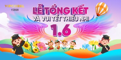 File gốc in tráng gương Market Lễ tổng kết và vui tết thiếu nhi 2025 chi tiết