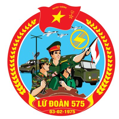 File gốc Market Logo Nữ đoàn 575 quyết thắng file corel (chủ đề hiện đại) trang trí