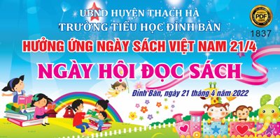 File in mica Market Ngày hội đọc sách Việt Nam CDR X7 (bản gốc) siêu trong