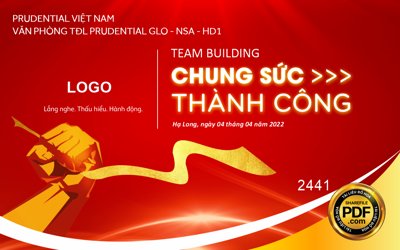 File gốc Market Team building Chung sức >> Thành công file CorelDRAW (in lụa) tranh phong thủy