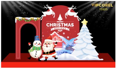 Mua file gốc Market Thiết Kế Mùa Noel - Giáng Sinh #62 (chất lượng) tại Filetranh.com