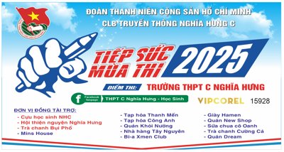 File gốc Market Tiếp sức mùa thi 2025 #2 file corel x7 (chuẩn CMYK) cho nhà in